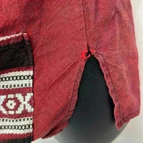 Vintage woman Mexican looking top, but was actually made in Greece - Picture 3 of 6